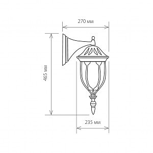 Elektrostandart 1003D 1003D черное золото / 9909-G (GL 1003D)