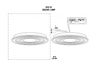 Потолочный LED светильник F-Promo Ledolution 2272-5C