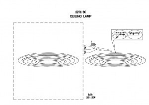 Потолочный светодиодный светильник F-Promo Ledolution 2274-8C