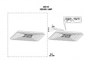 Потолочный LED светильник F-Promo Ledolution 2282-8C