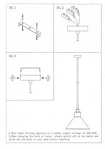 Светильник подвесной Lightstar Loft 765027