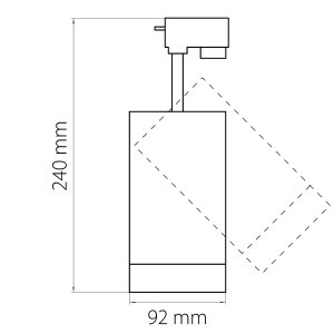 Трековый светильник Lightstar Canno 303262