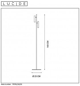 Торшер Lucide Philon 79781/10/30