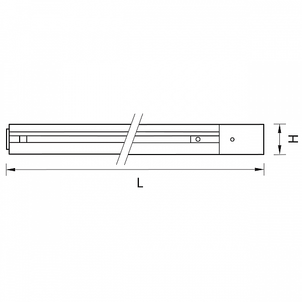 Шинопровод Lightstar Barra 501025