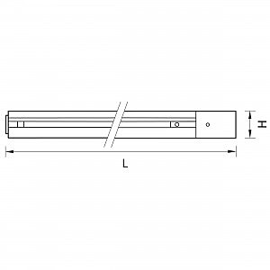 Шинопровод Lightstar Barra 501025