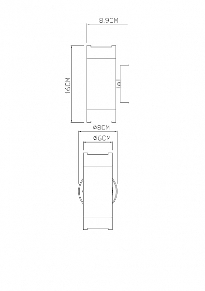 Уличный настенный светильник Arte Lamp Atlas A3503AL-2WH