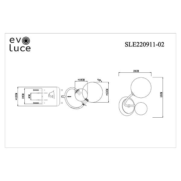 Настенное бра Evoluce Formae SLE220911-02