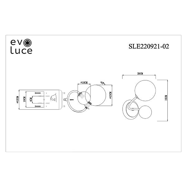 Настенное бра Evoluce Formae SLE220921-02