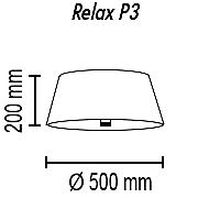 Светильник потолочный TopDecor Relax Relax P3 10 95g