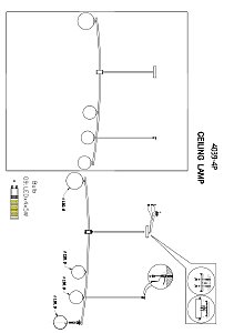 Светильник подвесной Favourite Equilibrium 4039-4P