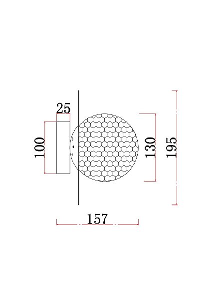 Настенное бра F-Promo Roshni 3049-1W