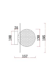 Настенное бра F-Promo Roshni 3049-1W