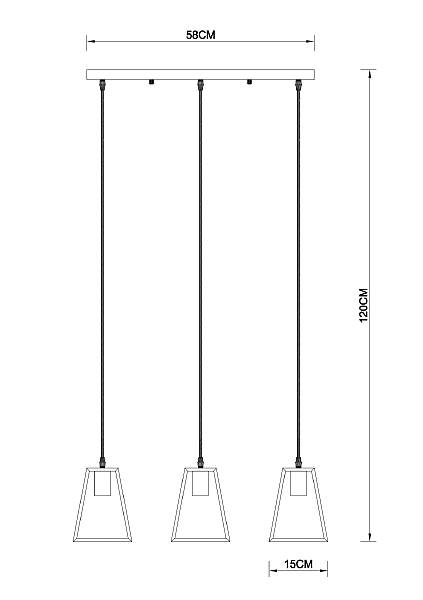 Светильник подвесной Arte Lamp Brussels A8030SP-3WH