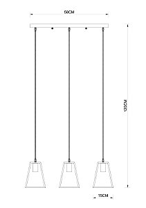 Светильник подвесной Arte Lamp Brussels A8030SP-3WH