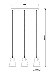 Светильник подвесной Arte Lamp Brussels A8030SP-3WH