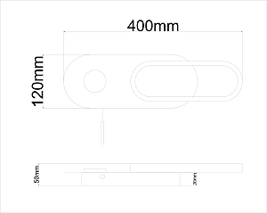 Настенный светильник Arte Lamp Lucas A2602AP-10BK