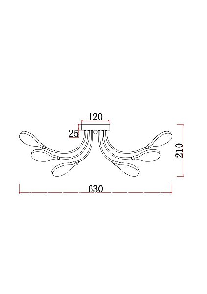 Потолочная люстра F-Promo Skein 4197-20C