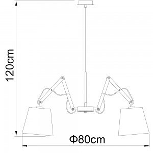 Подвесная люстра Arte Lamp PINOCCIO A5700LM-5WH