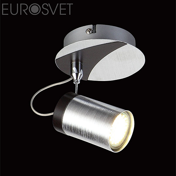 Светильник спот Eurosvet 20044 20044/1 хром/черный