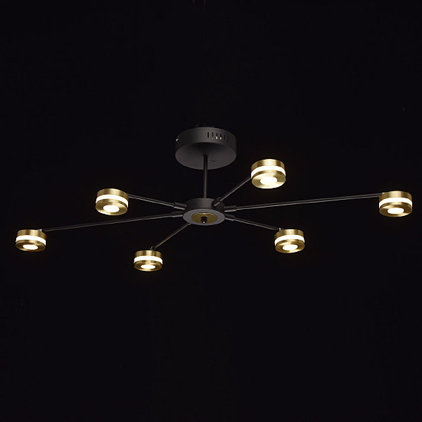 Потолочная светодиодная люстра Гэлэкси De Markt 632015206