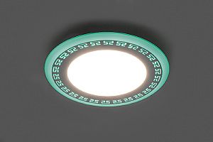 Встраиваемый светильник с узорами AL2440 29591 Feron