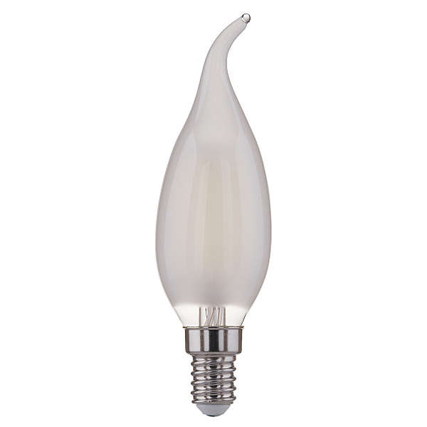 Светодиодная лампа Elektrostandard Classic F Свеча на ветру BL112 7W 4200K E14 (CW35 белый матовый)