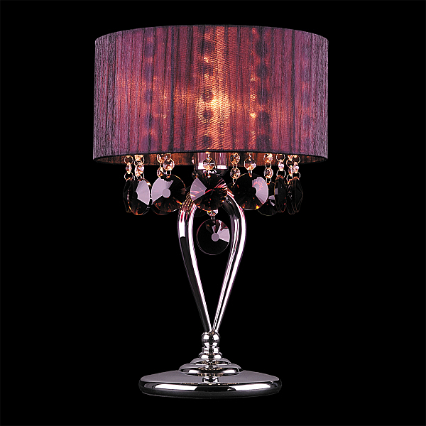 Настольная лампа Eurosvet Diori 3153/1T хром/гранатовый Strotskis настольная лампа