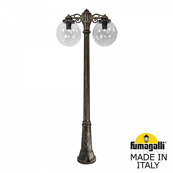 Столб фонарный уличный Fumagalli Globe 300 G30.156.S20.BXE27DN