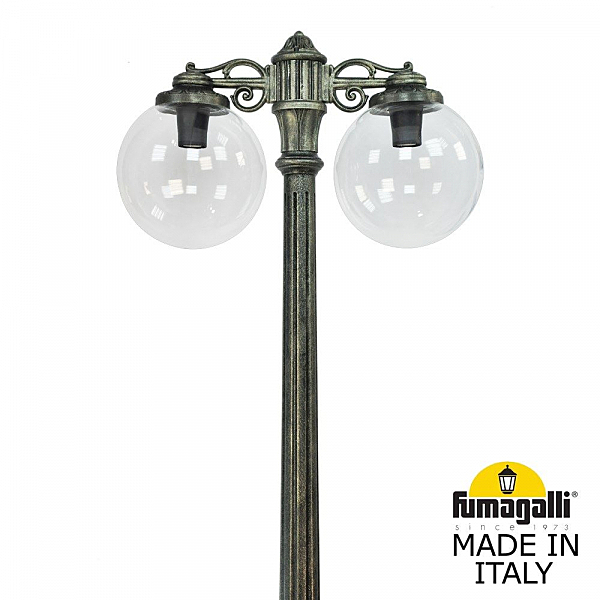 Столб фонарный уличный Fumagalli Globe 300 G30.156.S20.BXE27DN