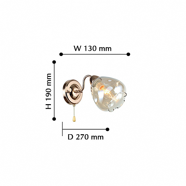 Настенное бра F-Promo Galanta 2338-1W