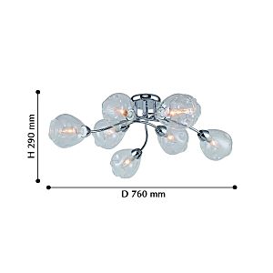 Потолочная люстра F-Promo Polar 2340-8U