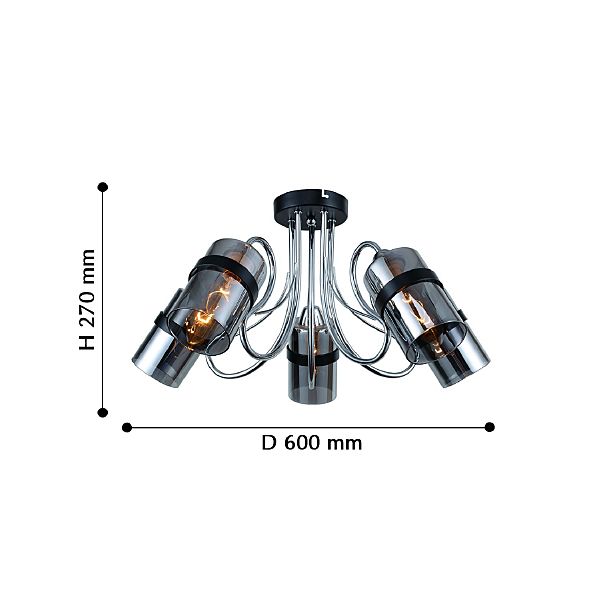 Потолочная люстра F-Promo Affable 2351-5U