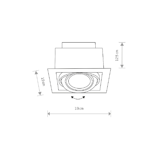 Встраиваемый светильник Nowodvorski Downlight 9575