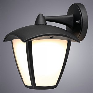 Уличный LED настенный светильник Arte Lamp Savanna A2209AL-1BK