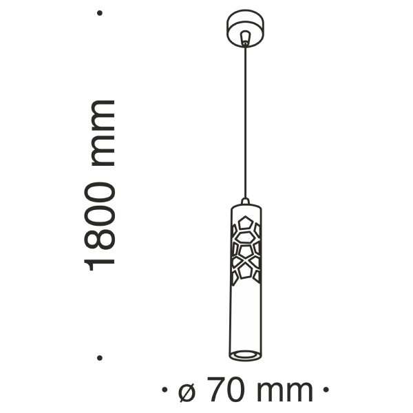 Светильник подвесной Maytoni Torre P037PL-L11W4K