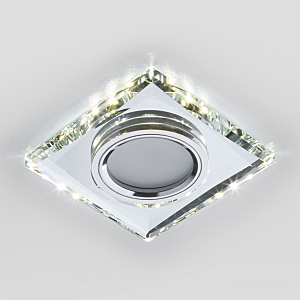 Встраиваемый светильник Elektrostandard 2230 MR16 SL зеркальный/серебро (8470 MR16 SL)