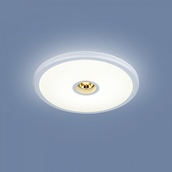 Встраиваемый светильник Elektrostandard 9912 LED 6+4W WH белый