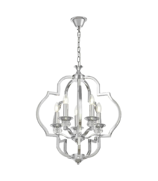 Подвесная люстра Lumina Deco Cesaro LDP 17078-5 CHR