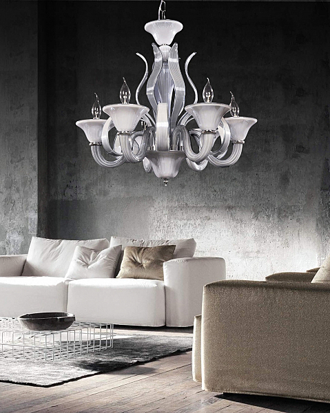 Подвесная люстра Lumina Deco Montanera LDP 5015-6 GREY