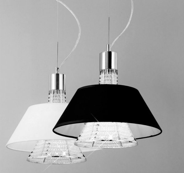 Подвесная люстра Lumina Deco Alvarress LDP 9175-2 BK