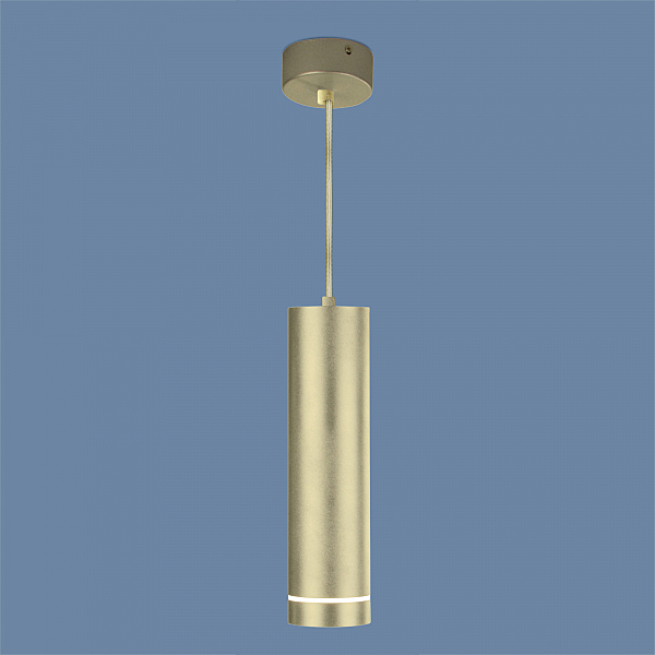 Светильник подвесной Eurosvet Topper DLR023 12W 4200K золото матовый
