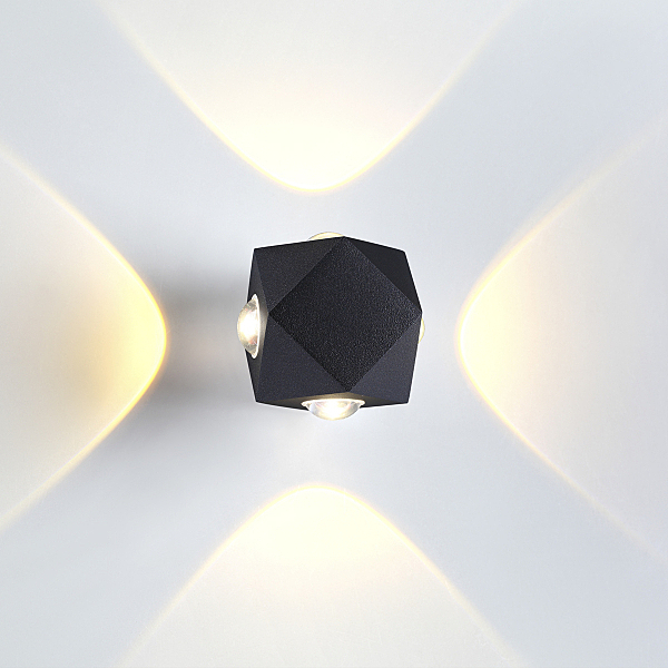 Уличный LED настенный светильник Odeon Light Diamanta 4218/8WL