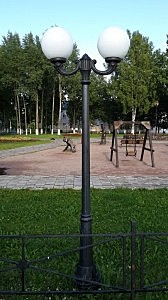 Столб фонарный уличный Fumagalli Globe 300 G30.157.S20.AYE27