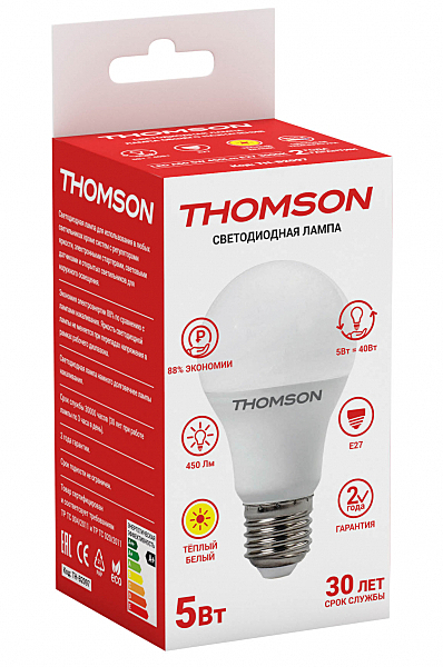 Светодиодная лампа Thomson Led A60 TH-B2097