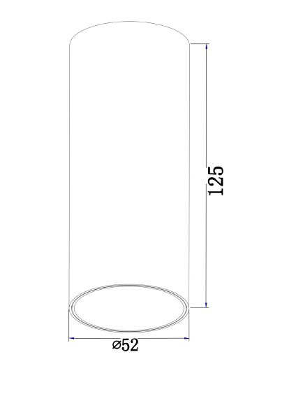 Накладной светильник Maytoni Focus Led C056CL-L12B4K