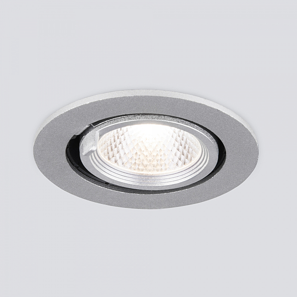 Встраиваемый светильник Elektrostandard 9918 Led 9918 LED 9W 4200K серебро