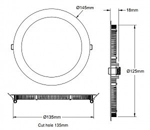 Встраиваемый светильник Deko-Light LED Panel 8 565085