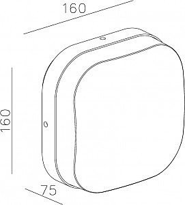 Уличный настенный светильник Deko-Light Corvi 731073