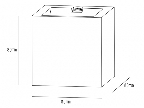 Корпус светильника Deko-Light Mini Cube 930464