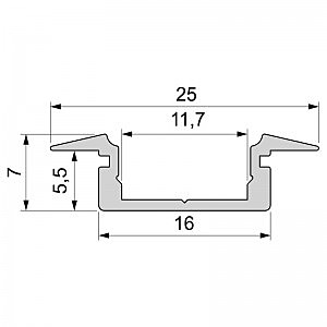 T-Профиль Deko-Light ET-01-10 975023